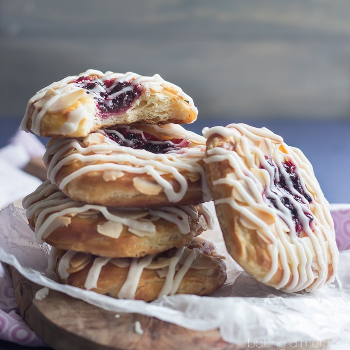 Blackberry Ginger Danish Pastry Baking A Moment