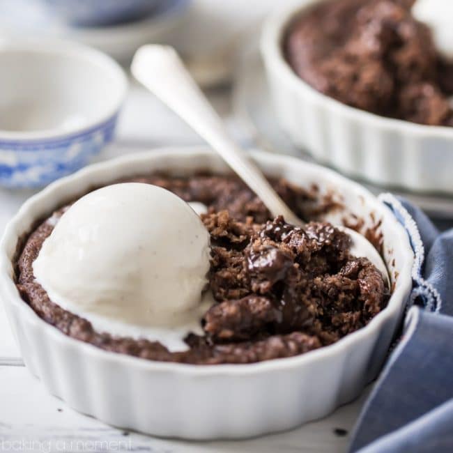 Brownie Pudding Cake Baking A Moment