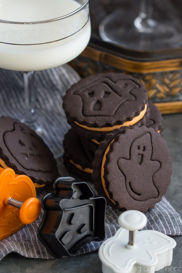 Homemade Halloween Oreos Baking A Moment