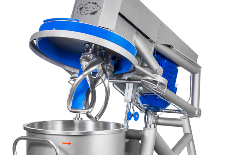 DIOSNA exhibits Hygienic Design mixer Baking & Biscuit