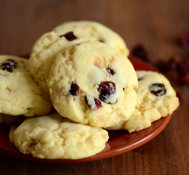 Cranberry Toffee Almond Sugar Cookies Baking Bites