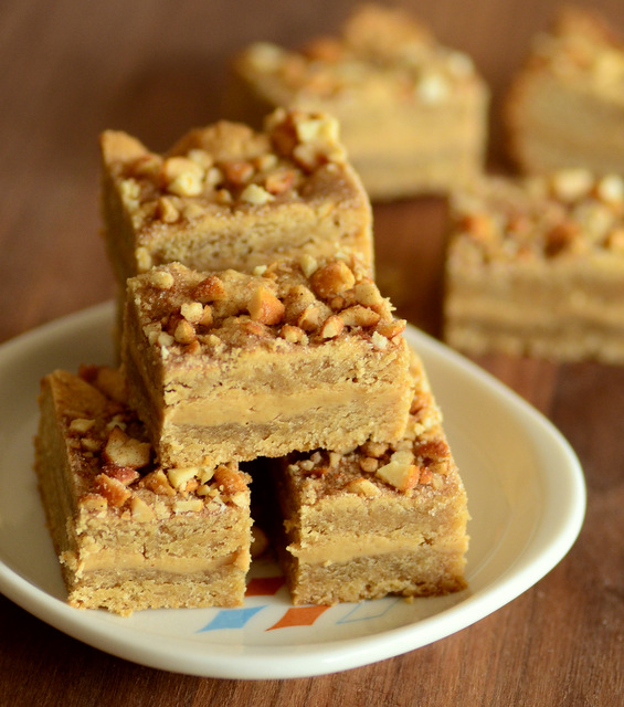 Peanut ButterStuffed Peanut Butter Bar Cookies Baking Bites