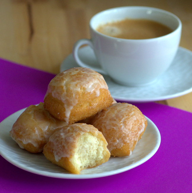 Mini Buttermilk Bar Donuts Baking Bites