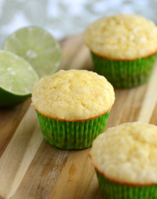 Coconut Lime Muffins Baking Bites
