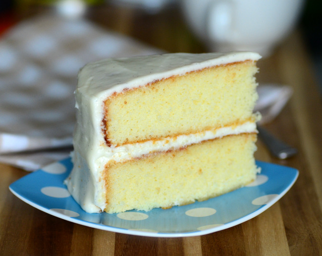 Very Vanilla Layer Cake with Vanilla Cream Cheese Buttercream
