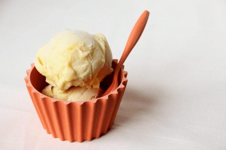 Pineapple Habanero “Ice Cream” Baking Bytes