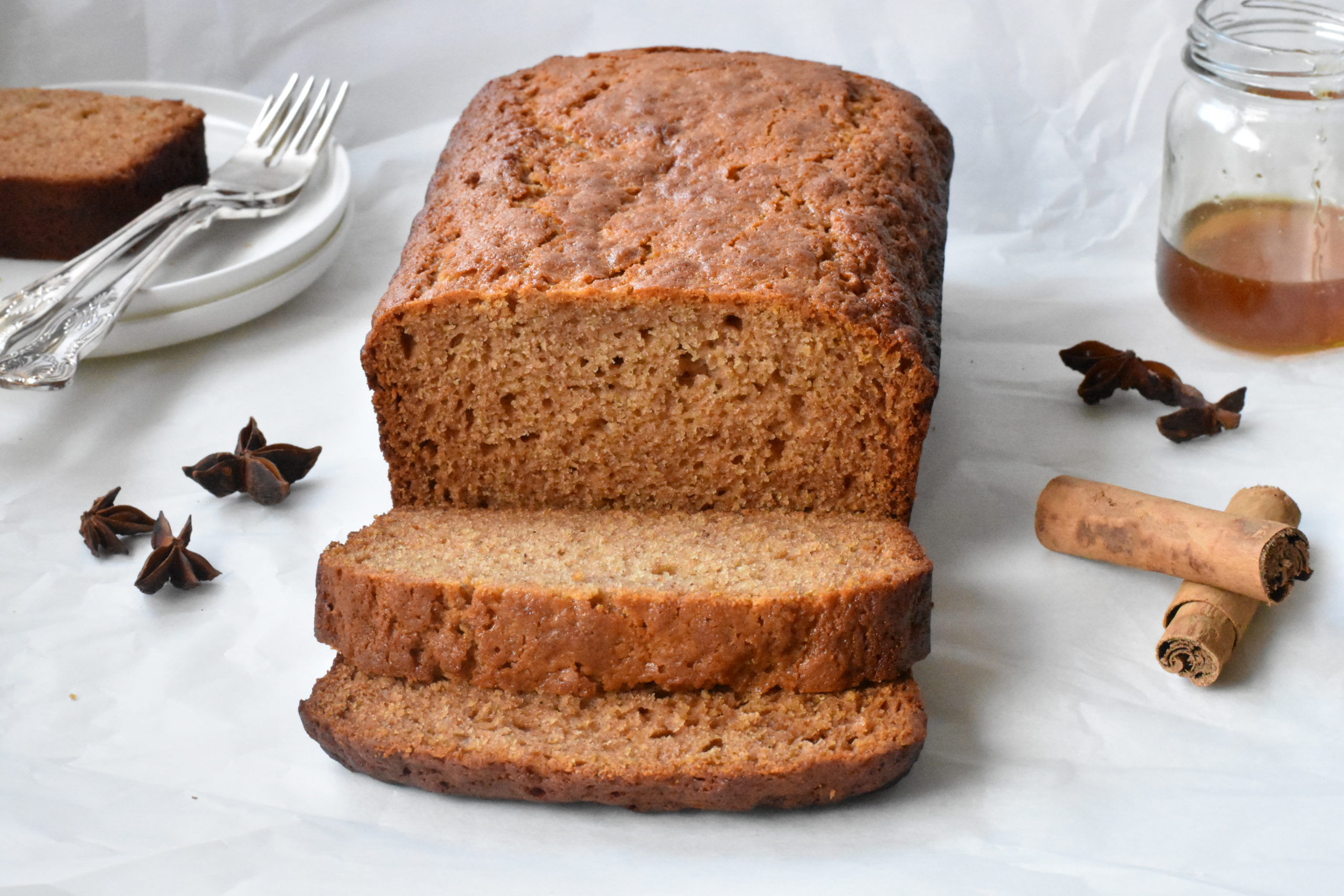 Honey and Spice Loaf Cake Baking Envy