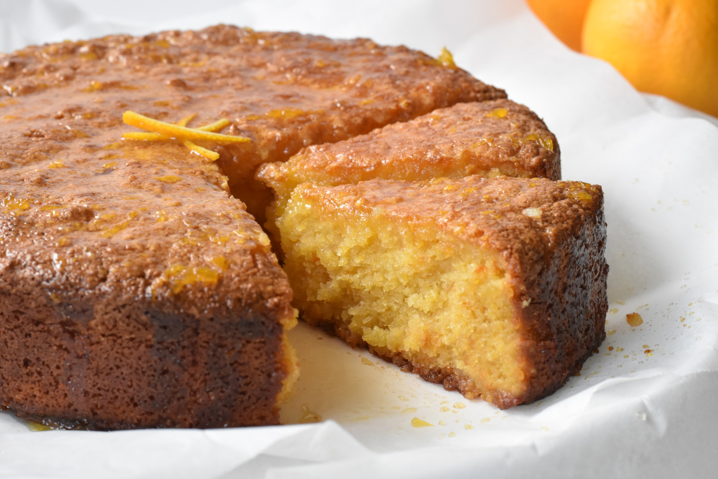 Flourless Orange Syrup Cake (Gluten Free and Dairy Free) Baking Envy