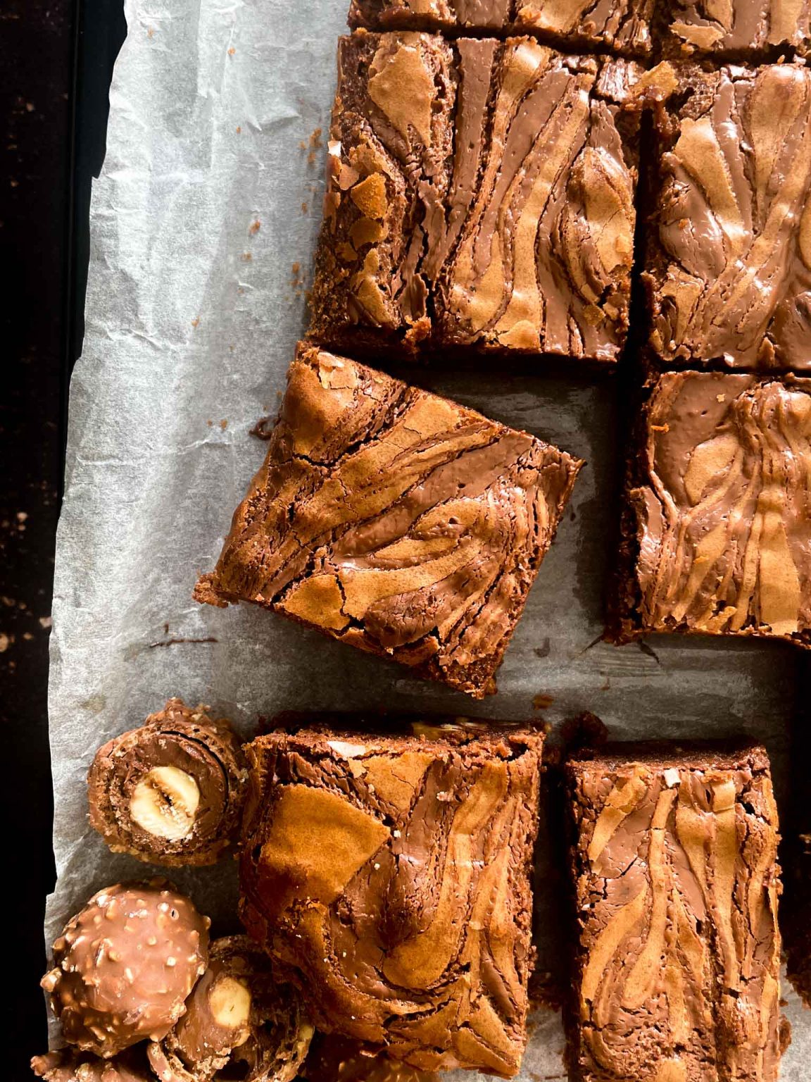 Ultimate Ferrero Rocher Brownies Baking It Beautiful