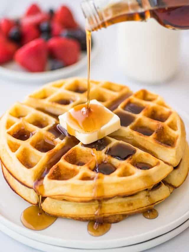 The Best Waffles Ever Baking Mischief