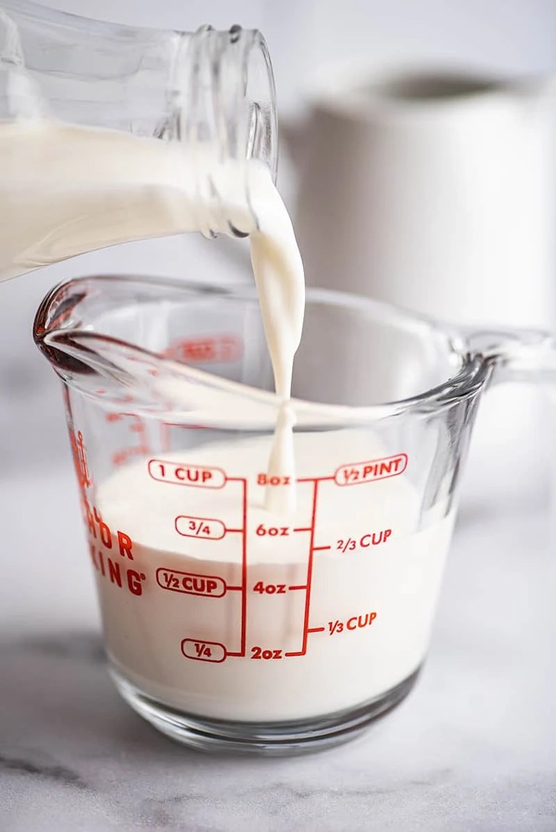 Best And Worst Substitutes For Heavy Cream Half And Half Substitute - Baking Mischief