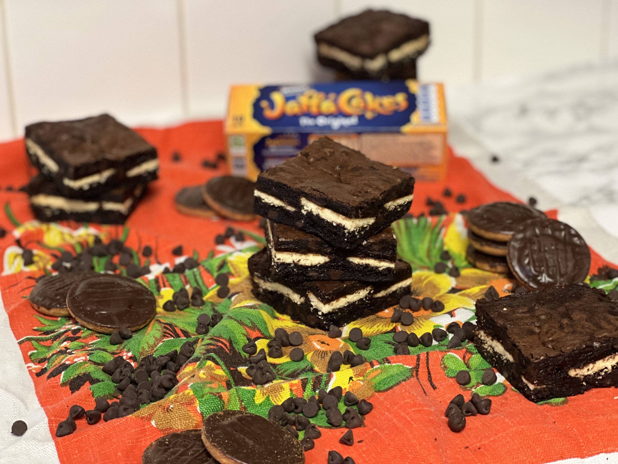 Jaffa Cake Brownies