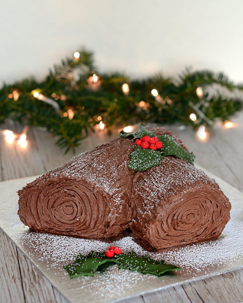 Yule Log Baking with Granny