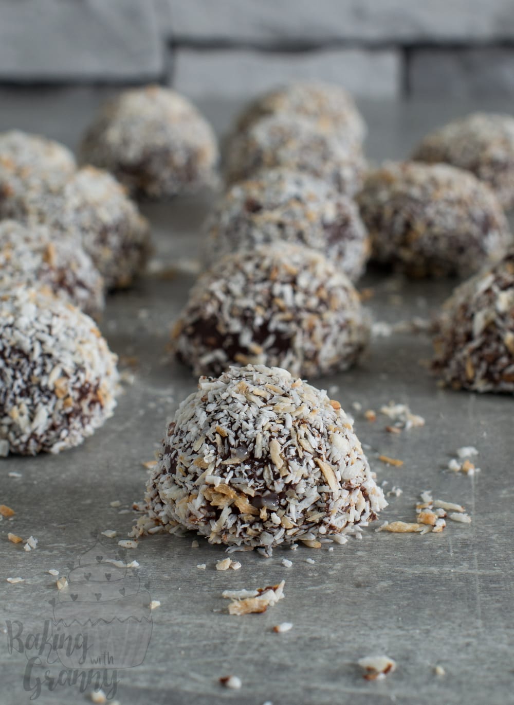 Scottish Macaroons Baking with Granny