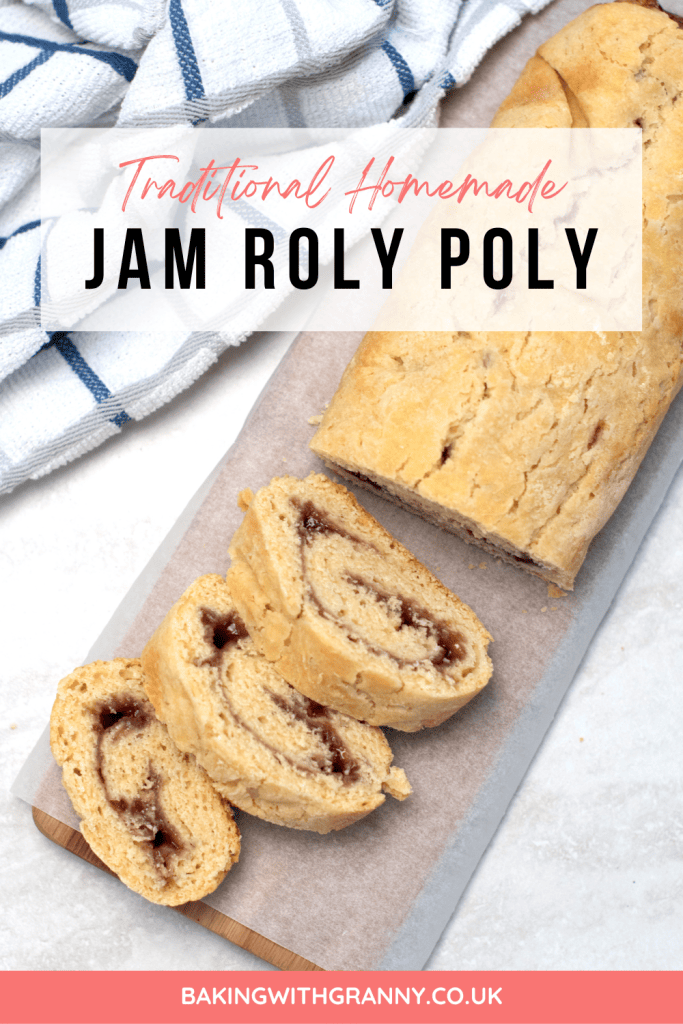 Jam Roly Poly Baking with Granny