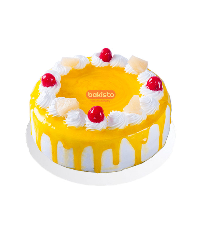 Pineapple Cake With Cream in lahore by bakisto the cake company