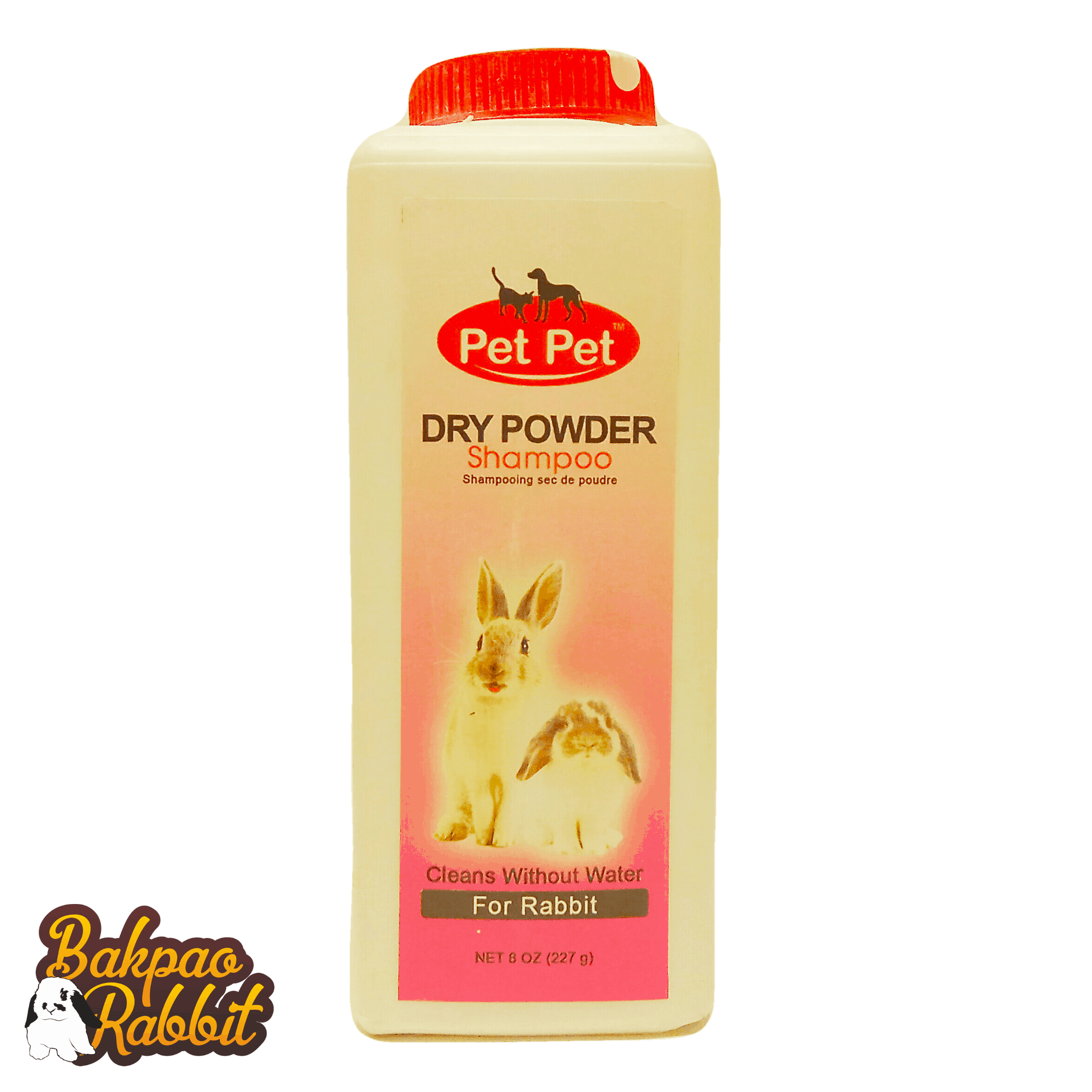 Pet Pet Dry Powder Shampoo For Rabbit 227g Bakpao Rabbit