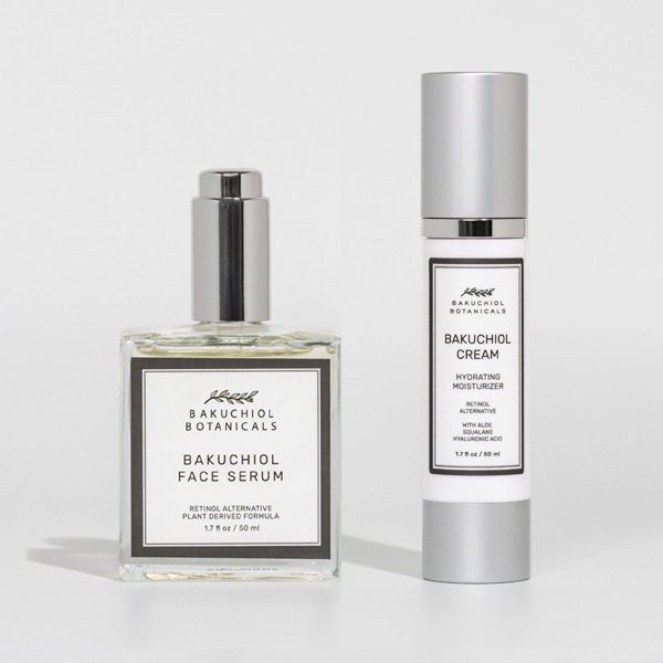 BAKUCHIOL FACE SERUM + 1.7 OZ BAKUCHIOL MOISTURIZER Bakuchiol Botanicals