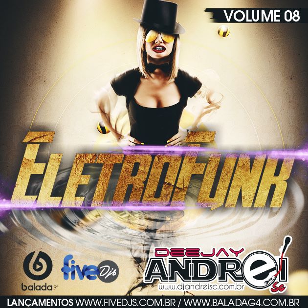 CD Eletro Funk Vol 08 Dj Andrei SC Balada G4