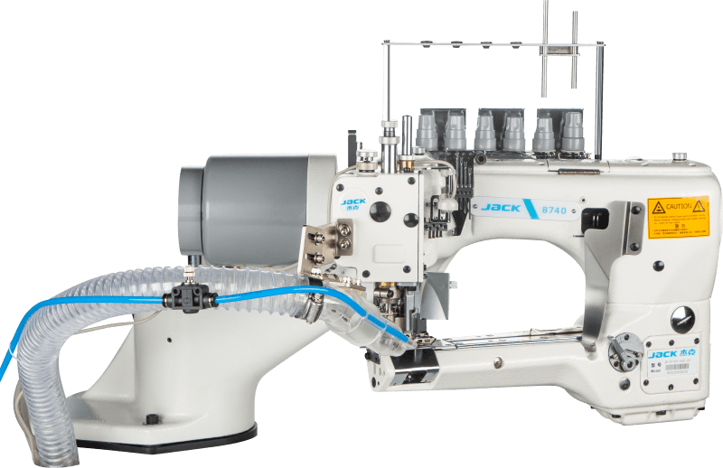 JACK JK8740 Four Needle Six Thread Flat Seamer Machine Balaji Sewing