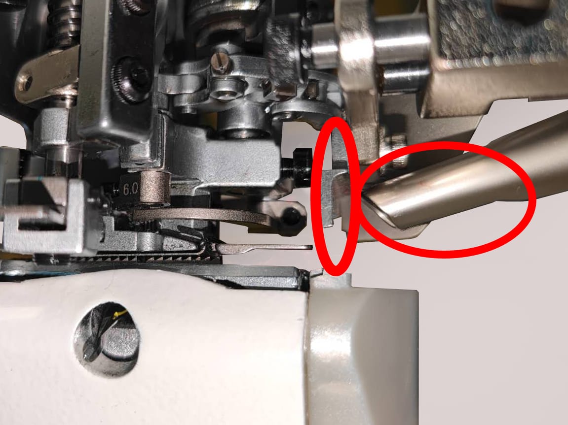 JACK JK8740 Four Needle Six Thread Flat Seamer Machine Balaji Sewing