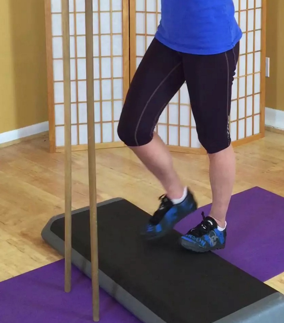 Eccentric Calf Stretch for Heel, Achilles and Plantar Fascia Pain