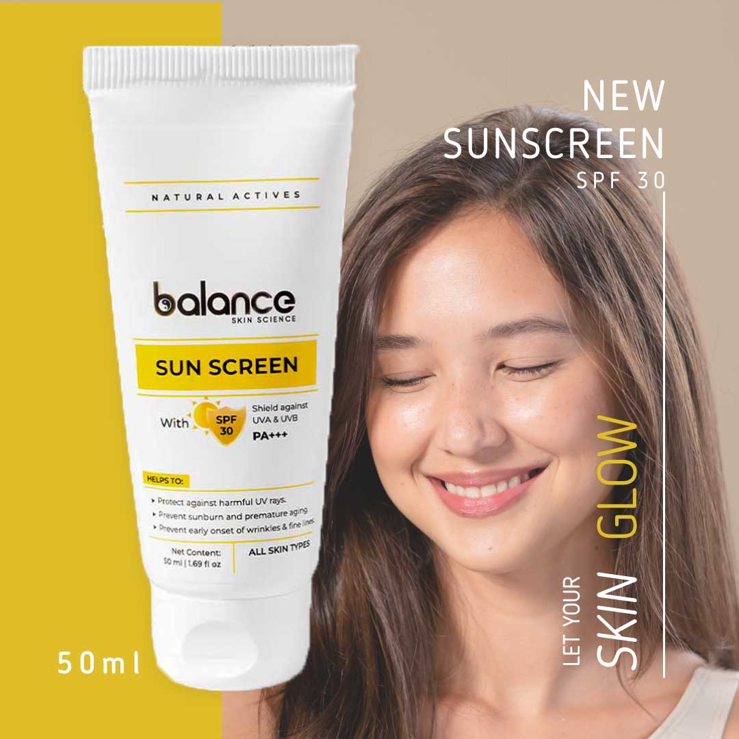 Balance Skin Science Sunscreen SPF 30 Safe & Refreshing Protection