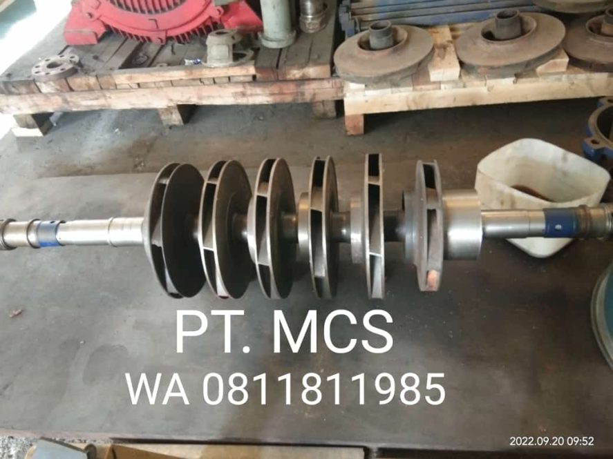 Jasa Balancing Impeller Multi Stages