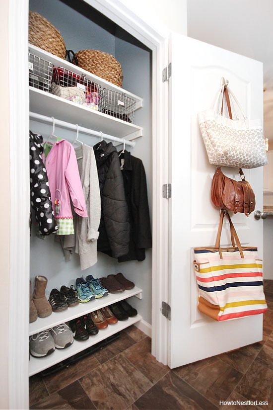 7 Borderline Genius Small Closet Organization Hacks Balancing Bucks