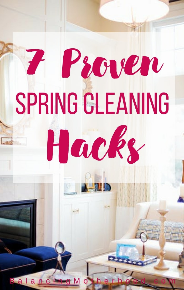 Spring Cleaning Hacks Balancing Motherhood