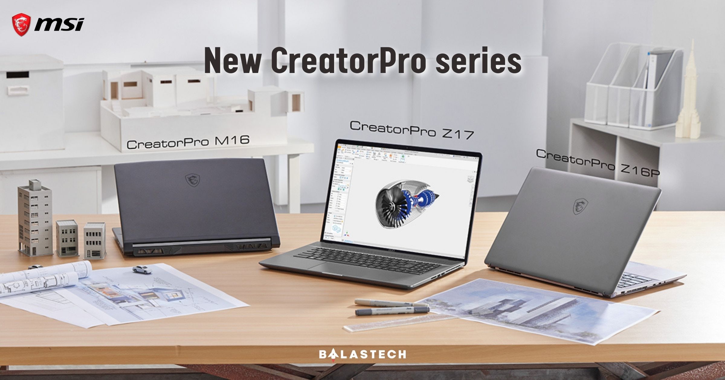 MSI launches its new CreatorPro series laptop!
