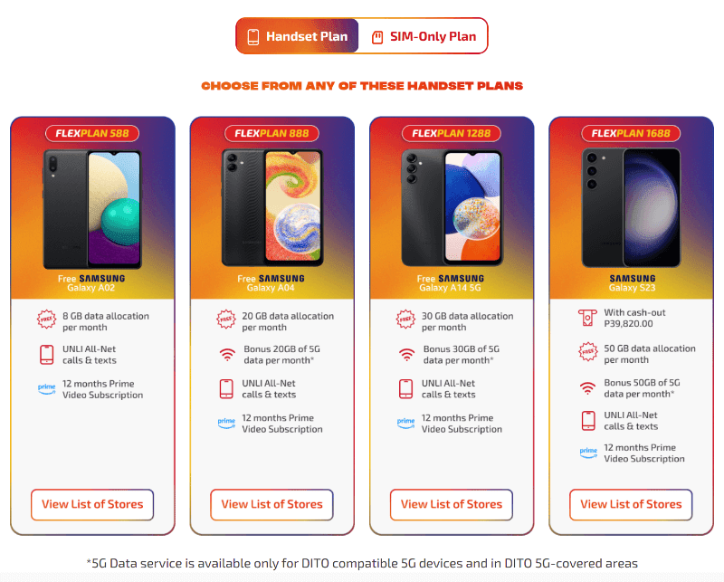 DITO released its new FLEXPLANS postpaid plan BALASTECH