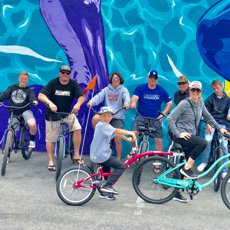 The family beach adventure in Newport Beach CA Balboa Fun Tours & Rentals