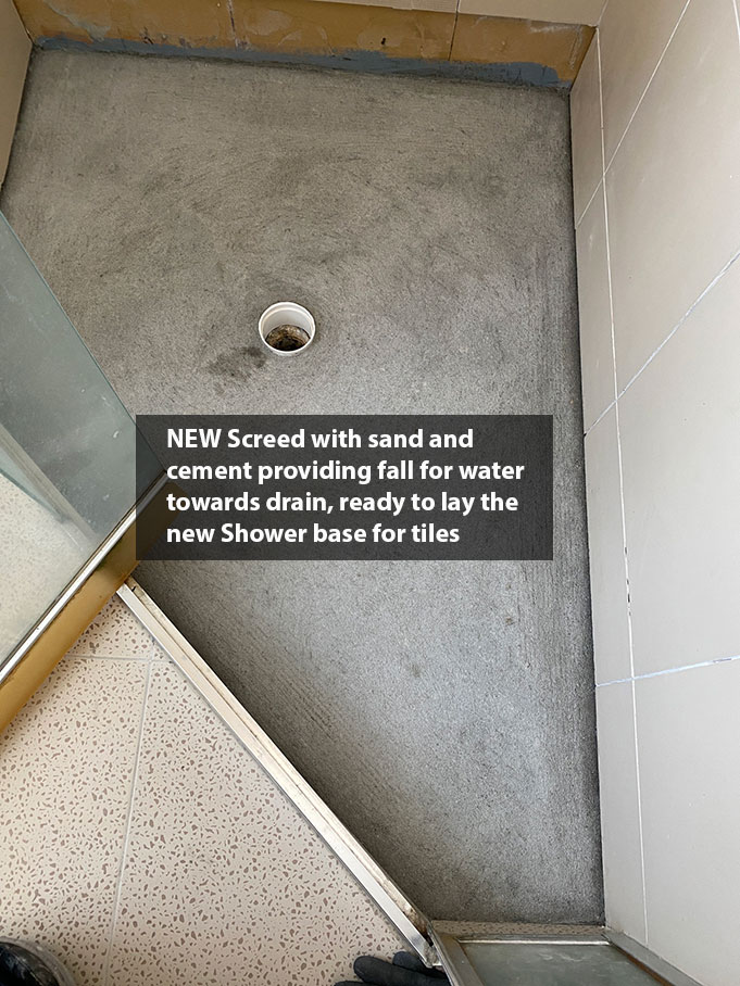 Shower Water Leak Repairs Balcony Shower Repairs Melbourne