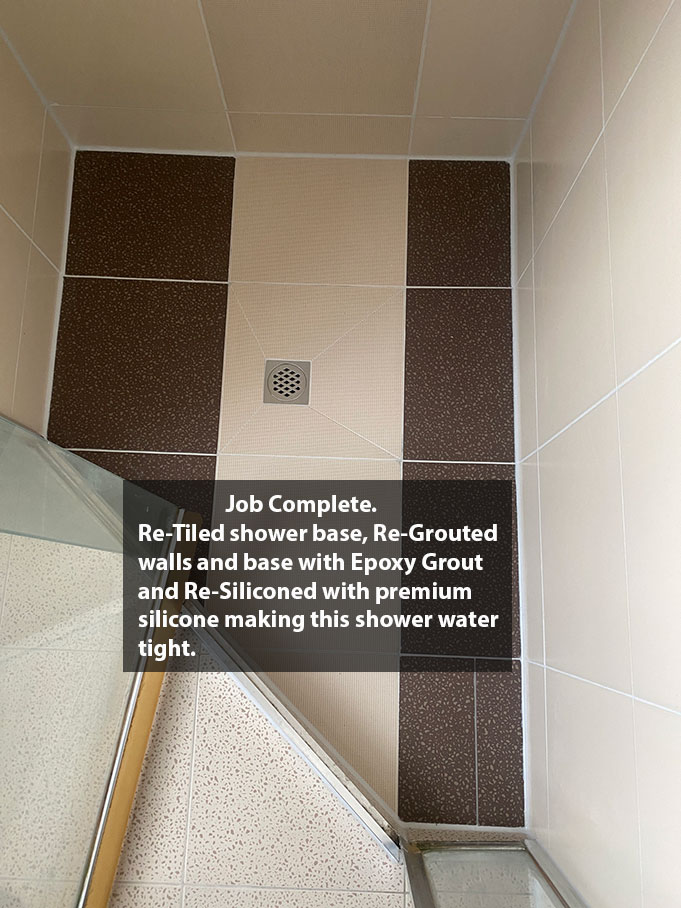 Shower Water Leak Repairs Balcony Shower Repairs Melbourne