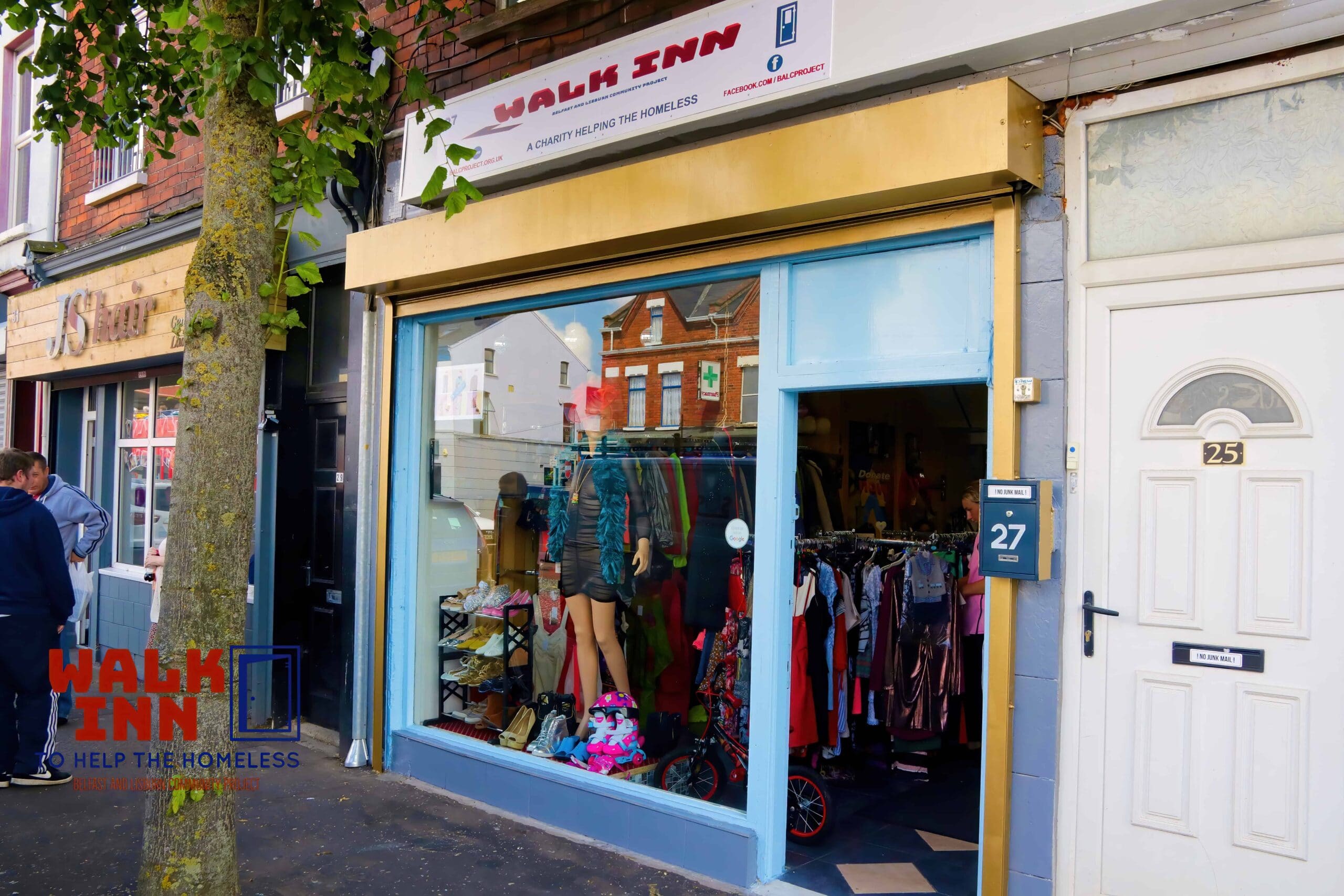 Walk INN Charity Shop East Belfast BALCProject Walk INN To Support