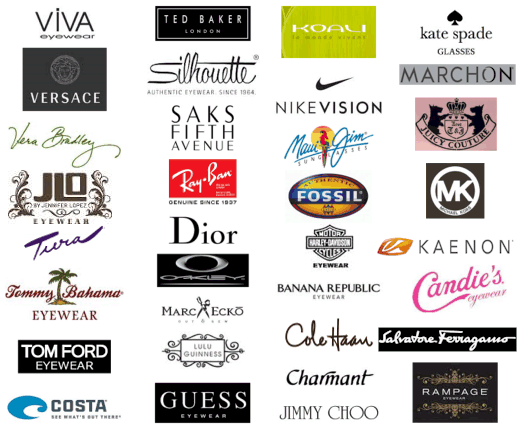 All Sunglasses Brands Logos