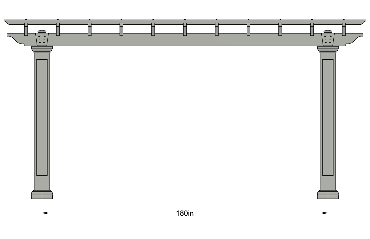 Fiberglass Pergola Builder