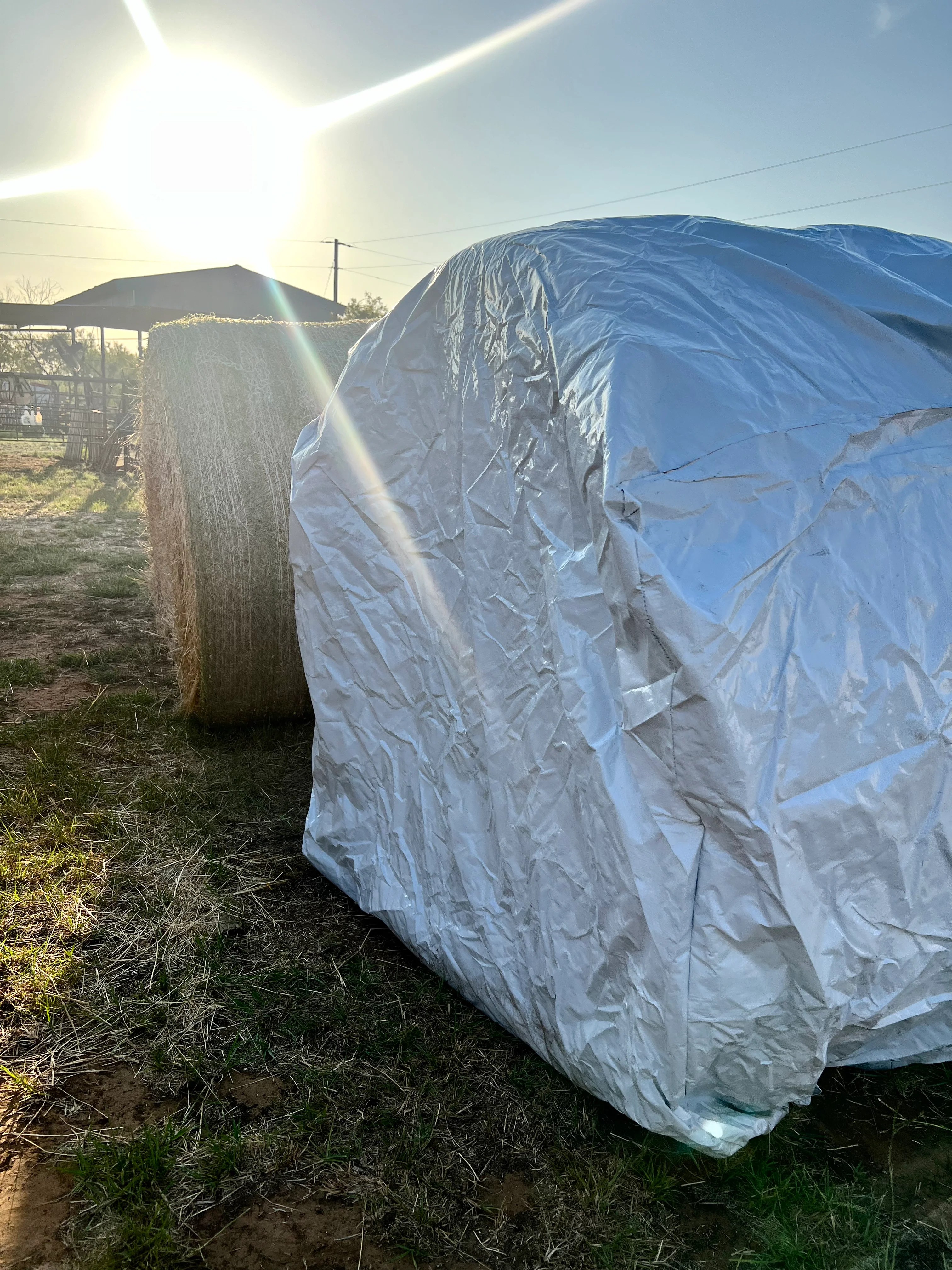 Bale Blanket Heavy Duty SlipOn Round Bale Covers