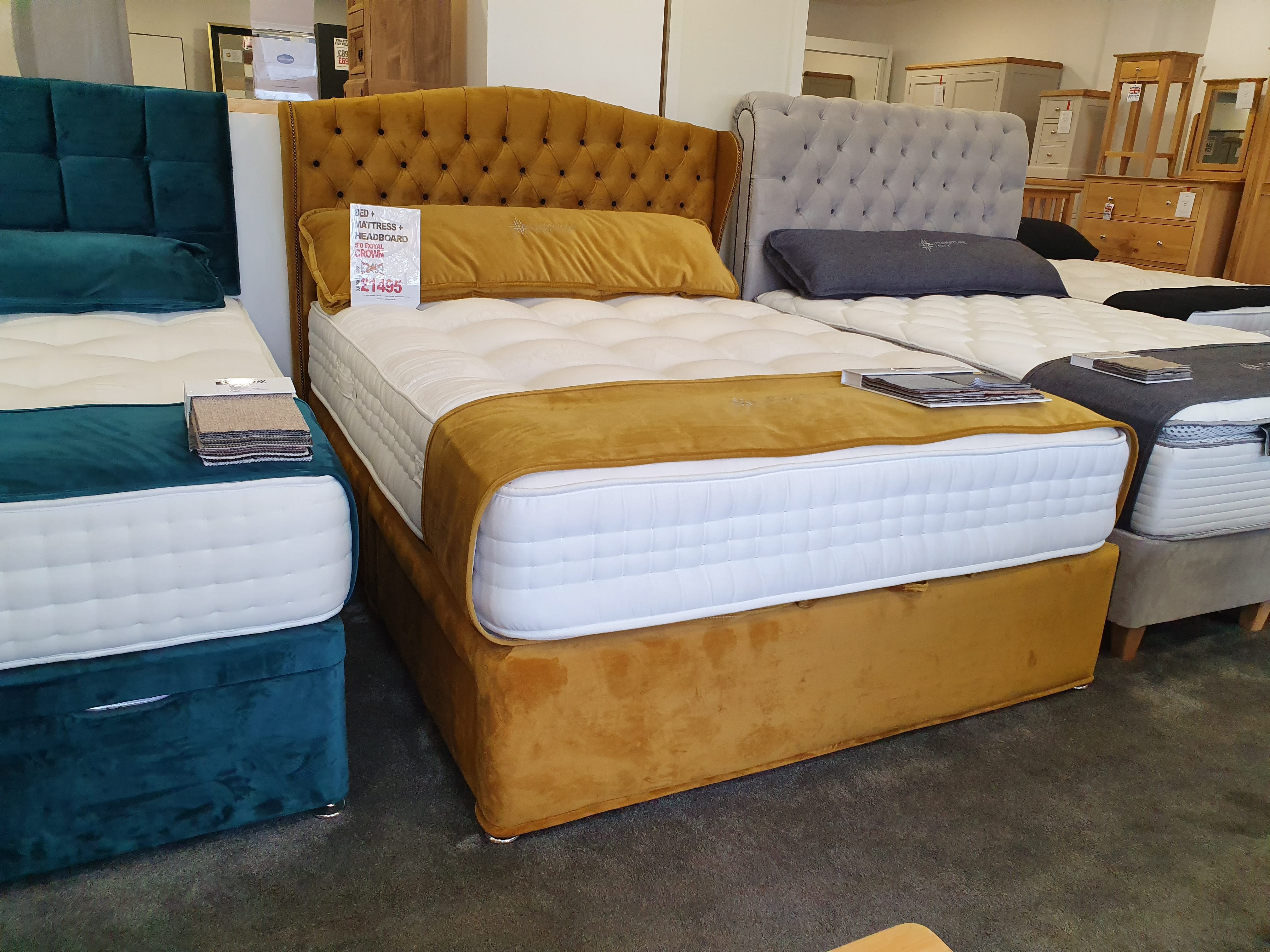 Royal Crown King Size Bed Balham Beds