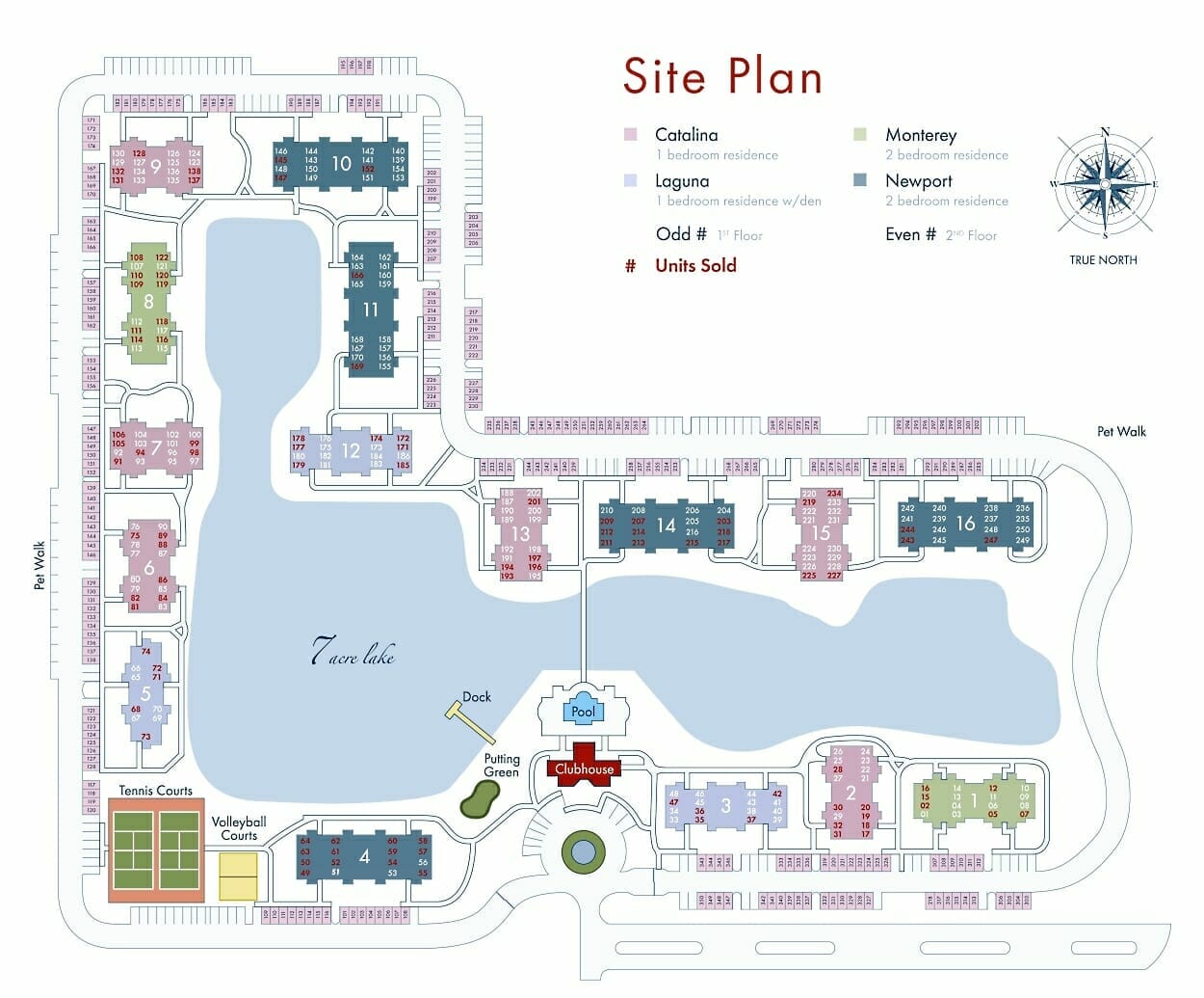 Site Plan Bal Harbour Largo