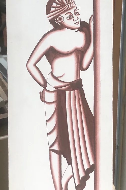 Canvas Prints 50CM Bali Bazaar