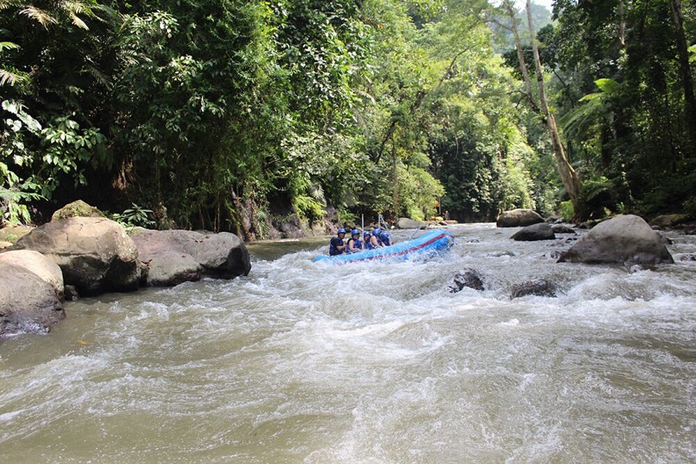 White Water Rafting at Ayung River BaliCab Trans