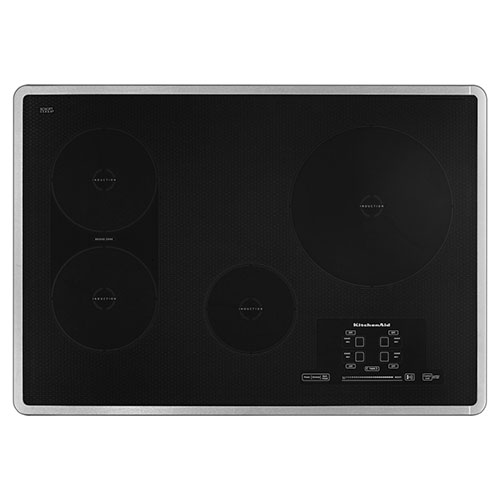 KitchenAid 30" 4Element Induction Cooktop (KICU509XSS) Stainless