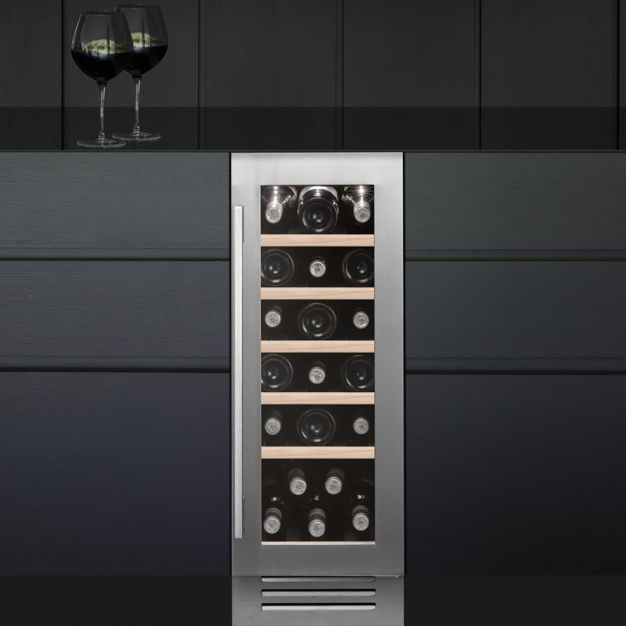 Caple WI3125 30cm Undercounter Wine Cooler STAINLESS STEEL Balimadeco