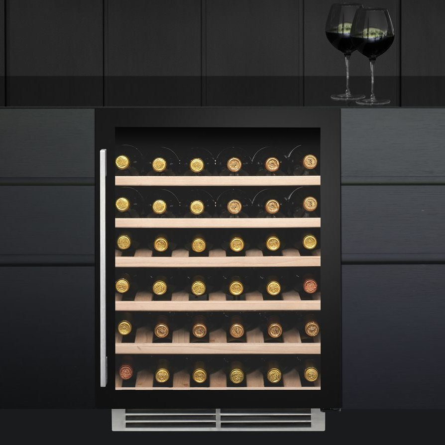 Caple WI6143 60cm Undercounter Wine Cooler BLACK Balimadeco