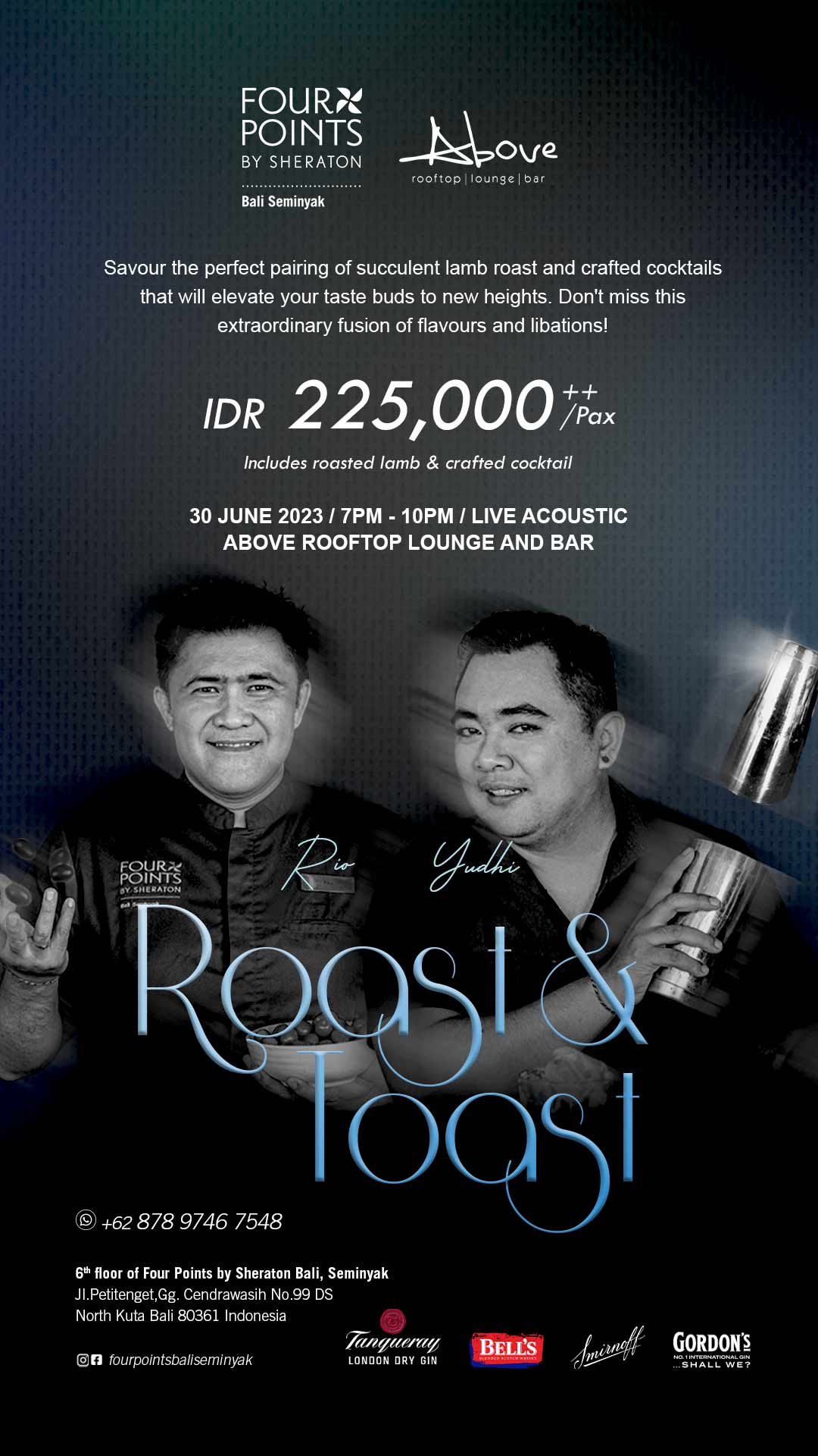 Roast & Toast A Gastronomic Affair with Cuisine & Drinks Collaboration