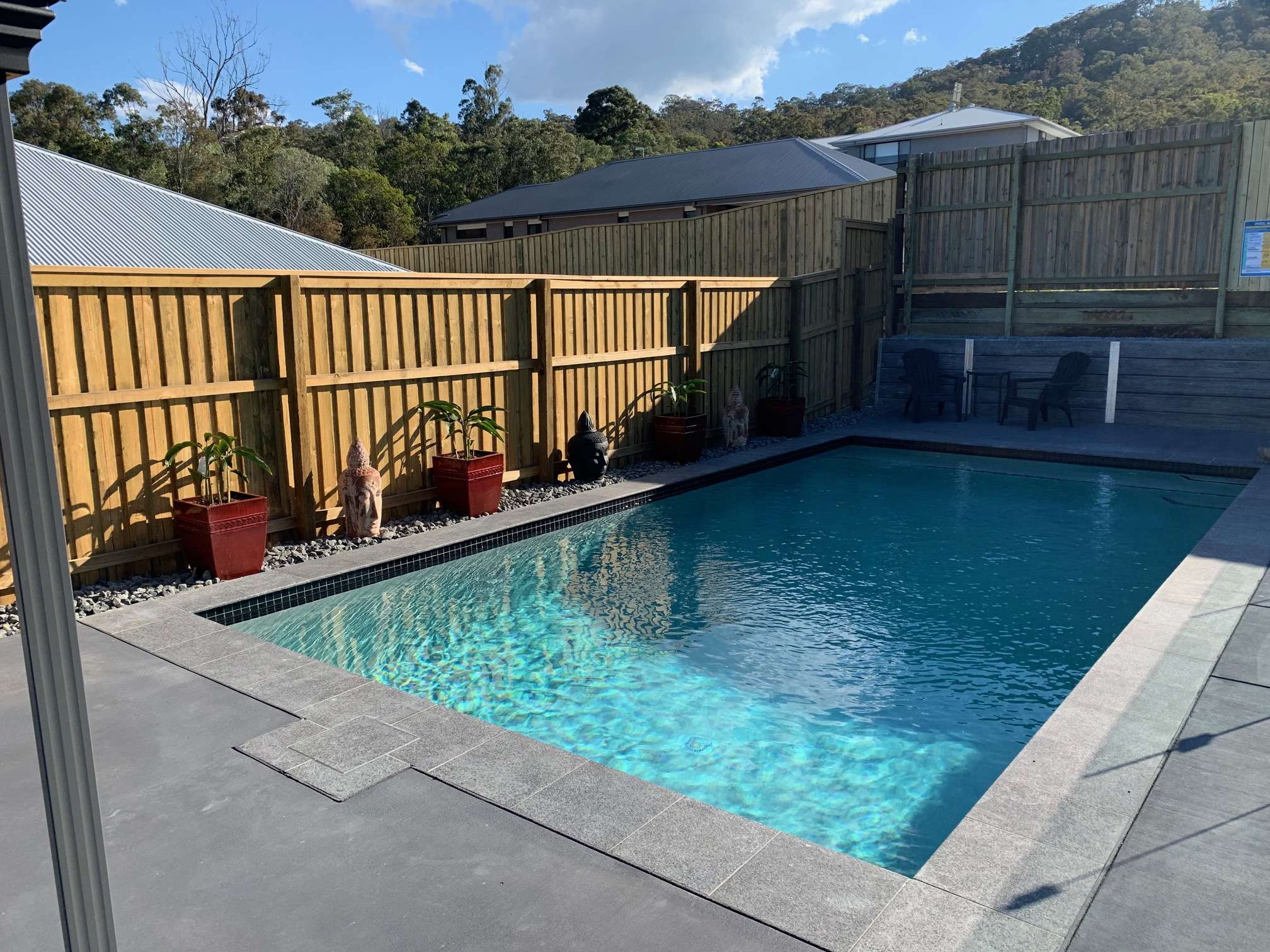Completed Swimming Pool in Stone Creet Upper Coomera BALI POOLS