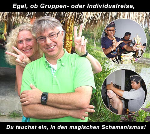 Transformatorische Reisen zu Balis Schamanen, Geistmedien und Heilern