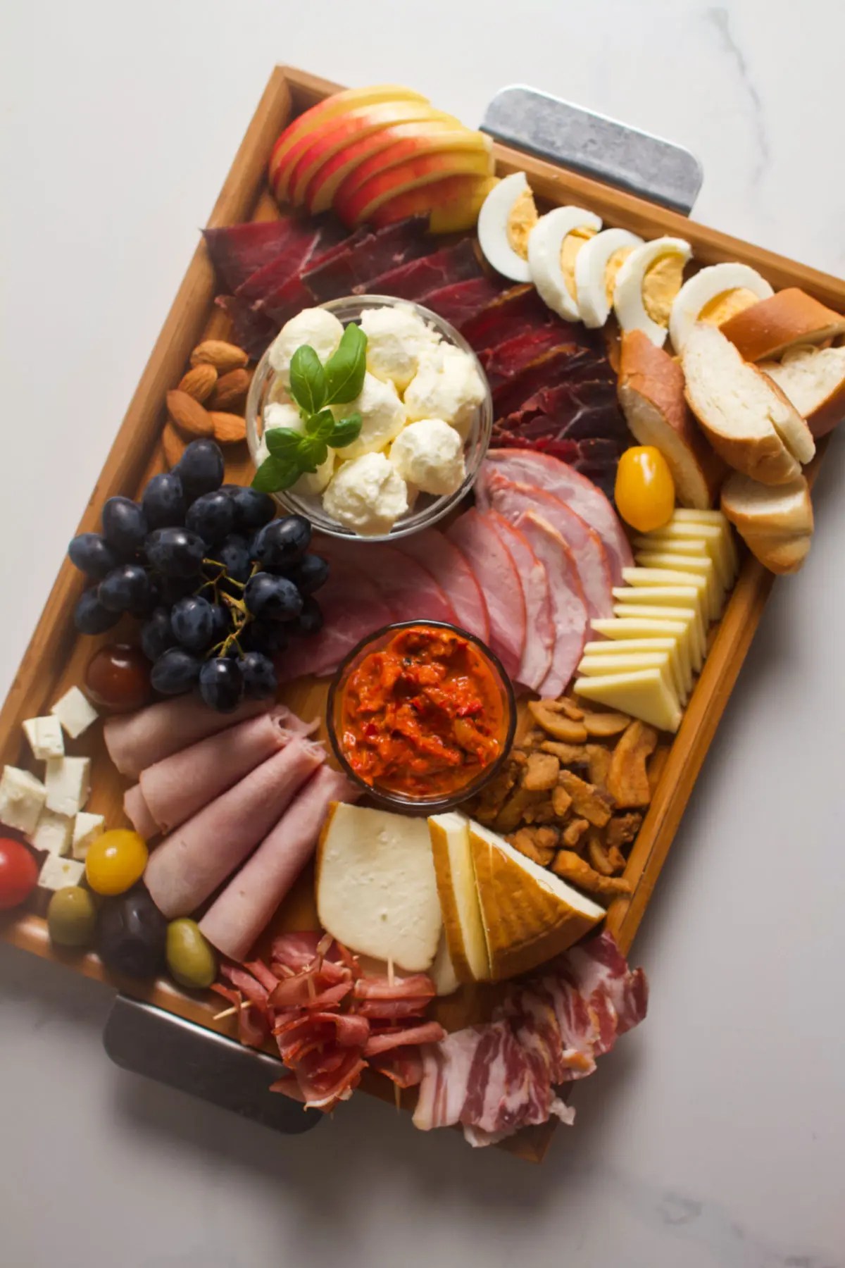 Balkan Meza TapasStyle Appetizer Platter [Meat and Cheese Tray